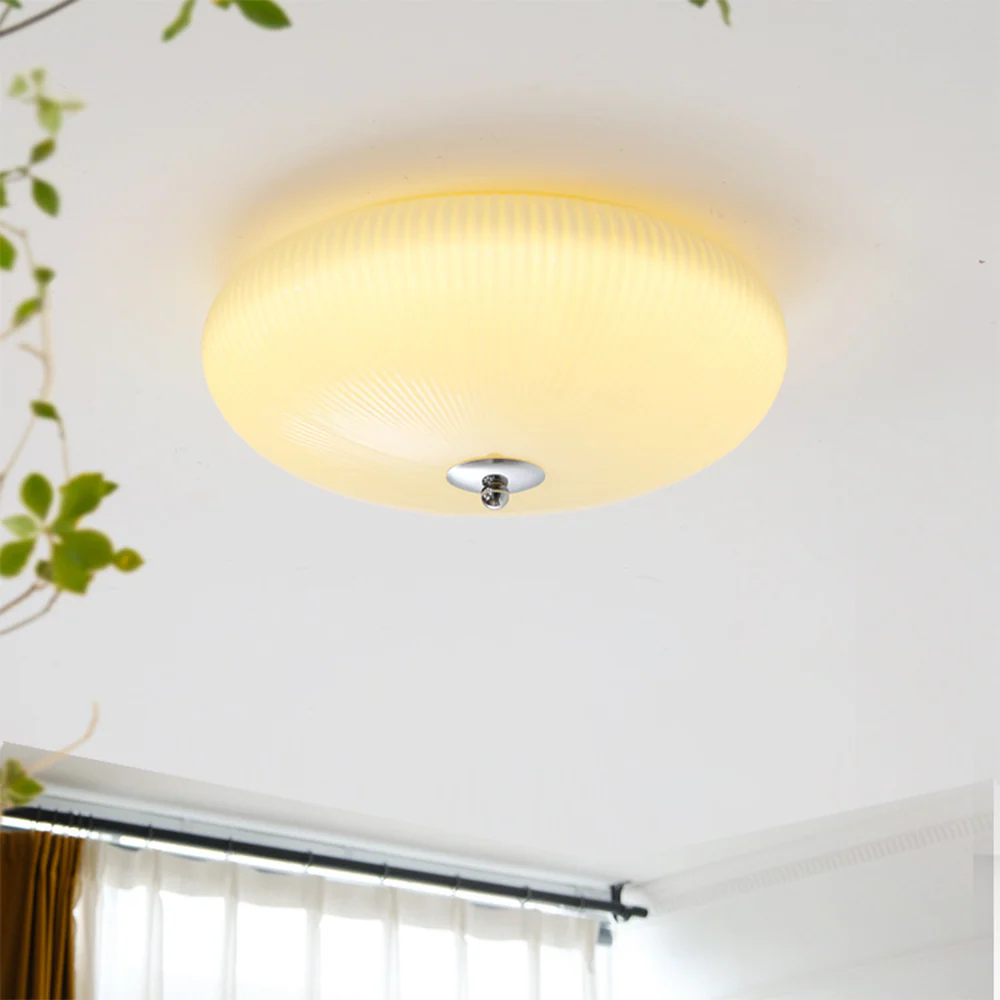 French Simple Glass Ceiling Lamps - Image 4