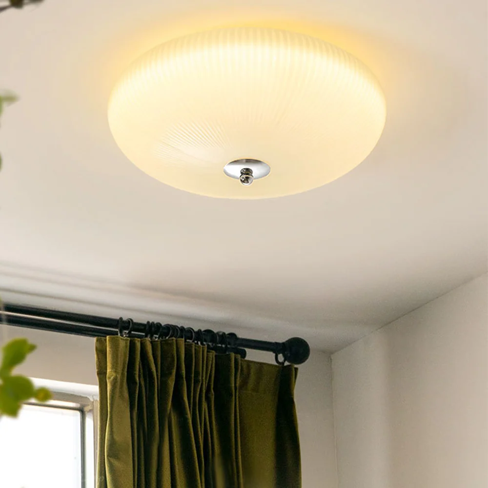 French Simple Glass Ceiling Lamps - Image 7