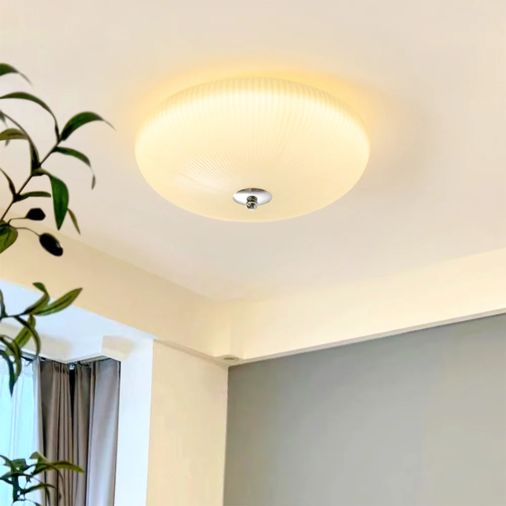 French Simple Glass Ceiling Lamps - Image 8
