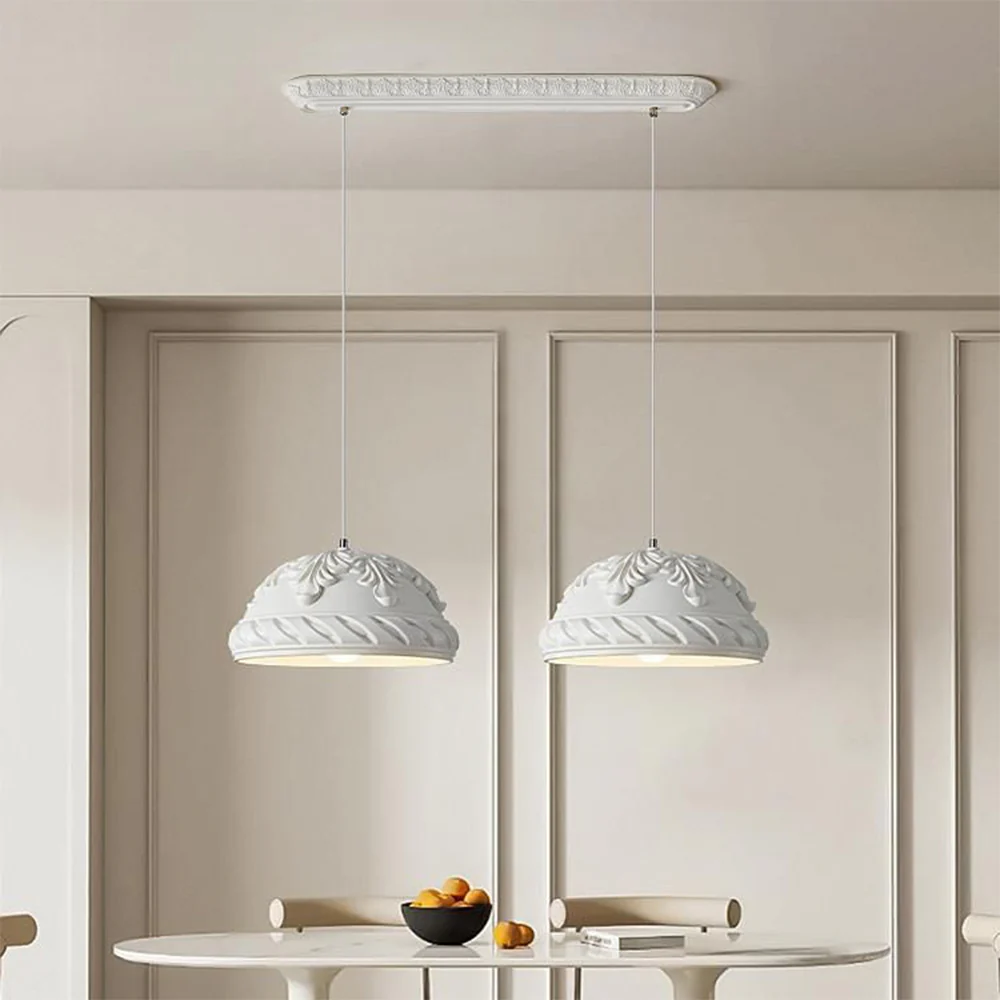 French Style Resin Retro Pendant Light - Image 3