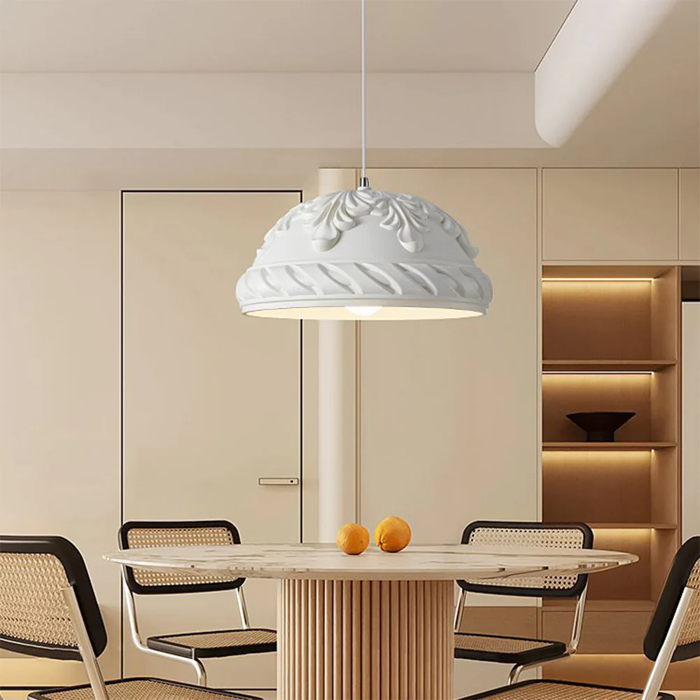 French Style Resin Retro Pendant Light - Image 4