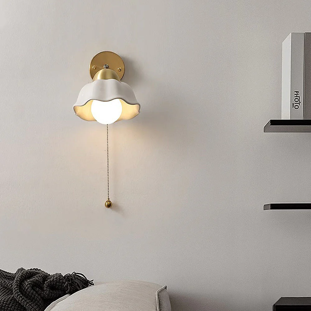 French White Adjustable White Wall Light - Image 4