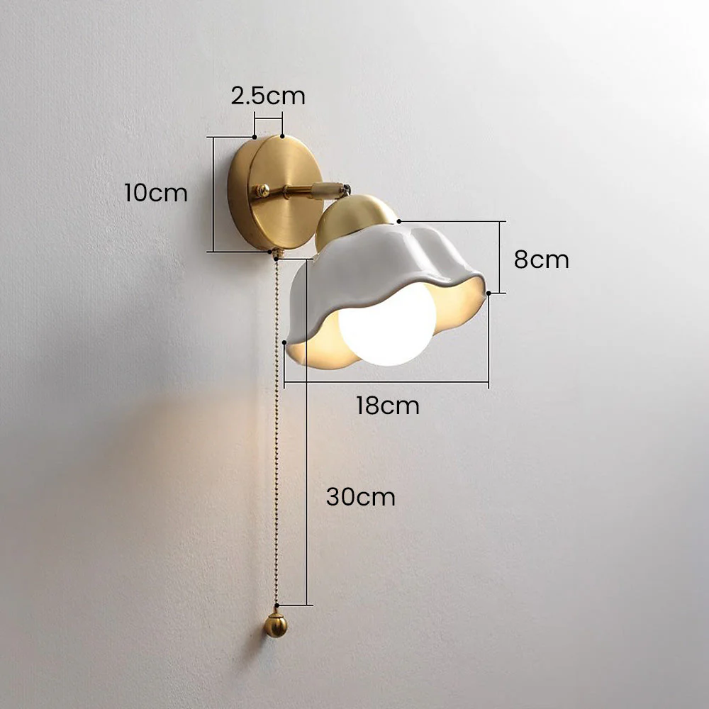 French White Adjustable White Wall Light - Image 7