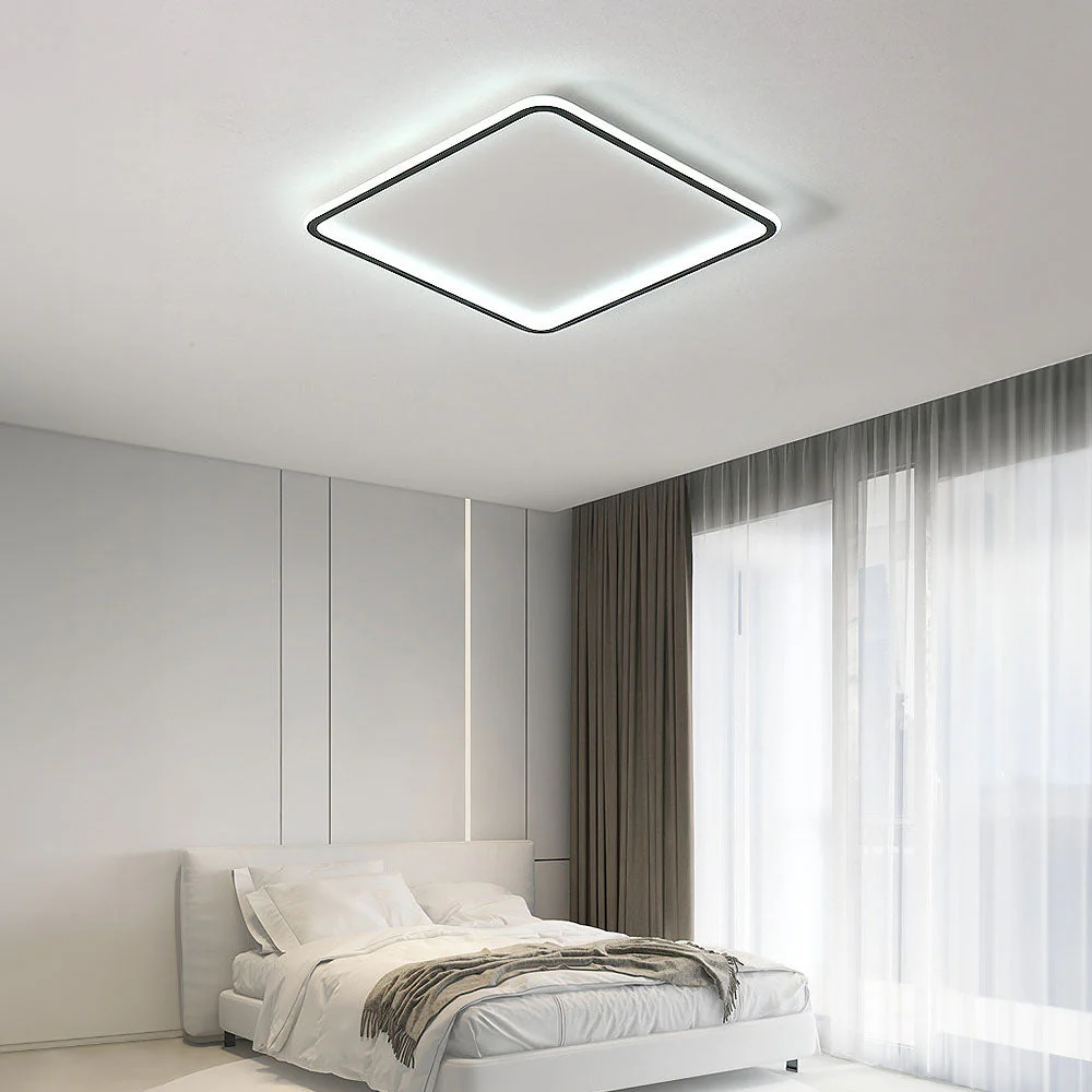 Geometry Square Hollow LED Ceiling Light - Image 4