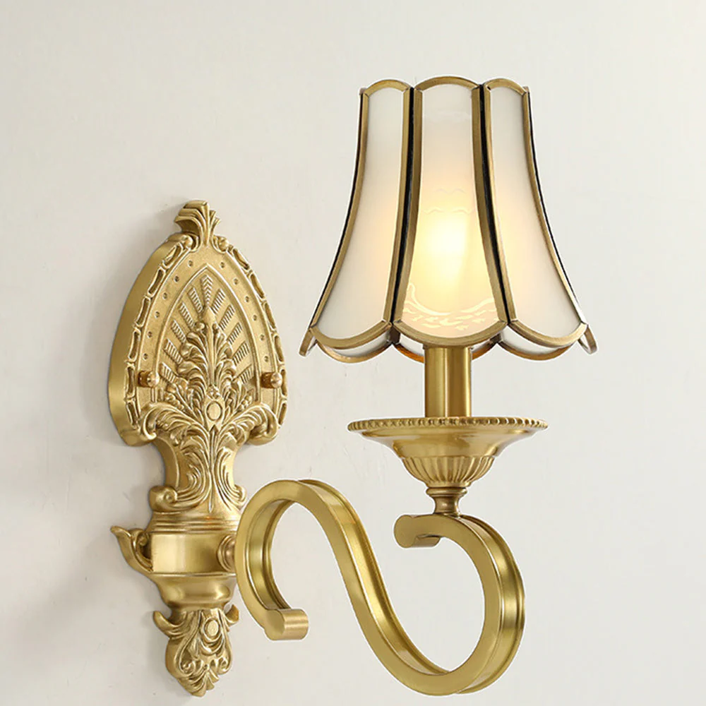 Gold Contemporary Mid-Century Wall Light - Image 6