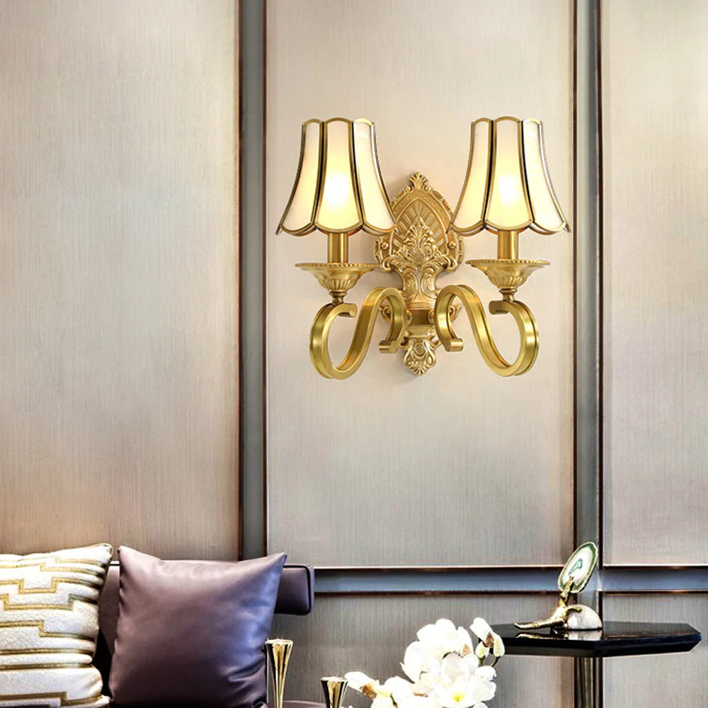Gold Contemporary Mid-Century Wall Light - Image 8