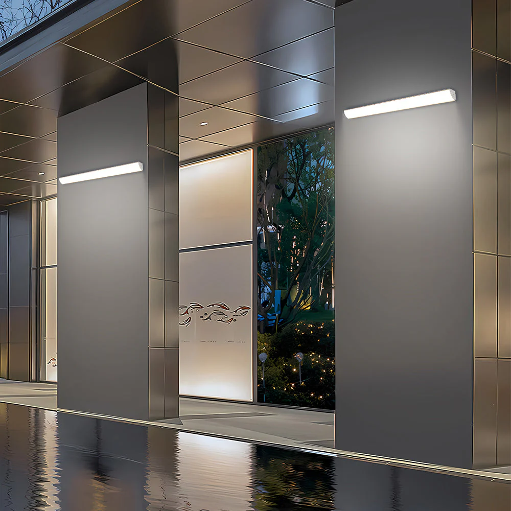 IP65 Modern Long Exterior Waterproof Wall Sconce - Image 18