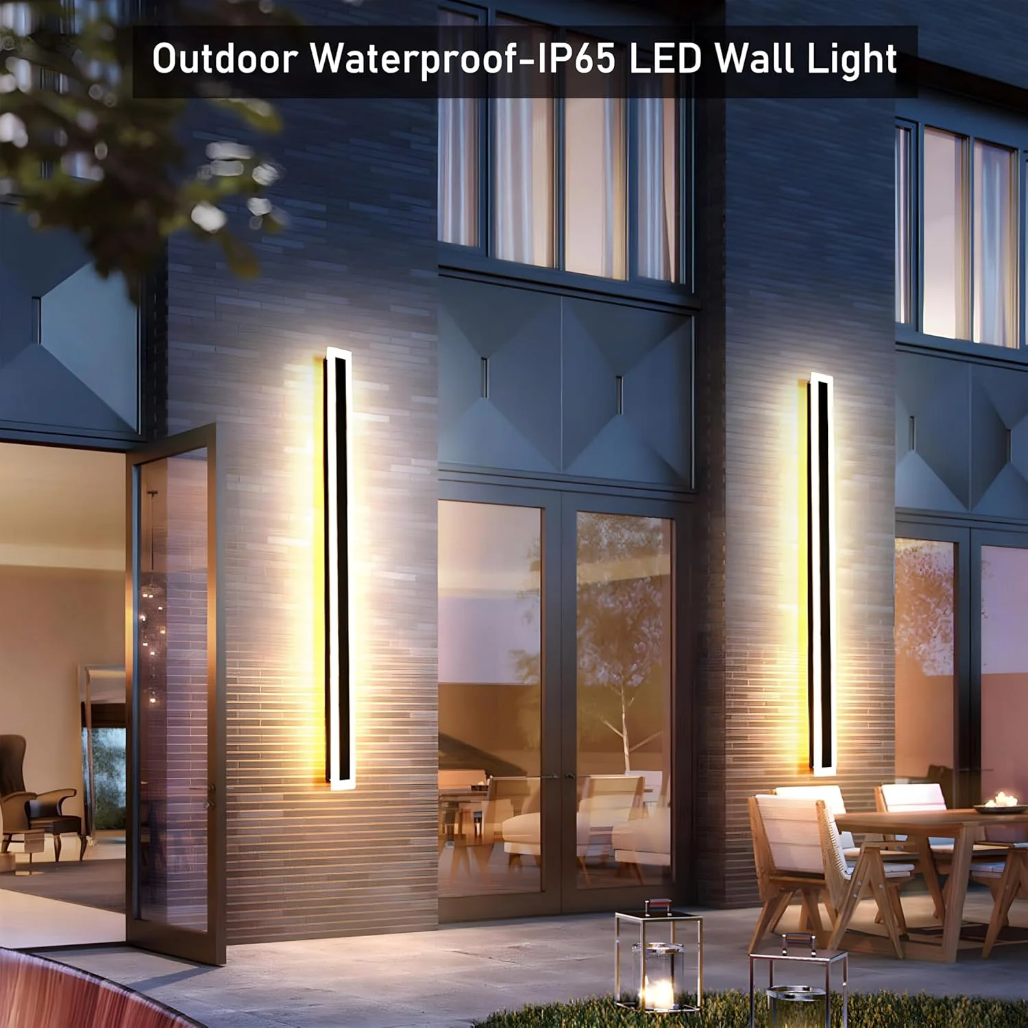 IP65 Waterproof Up Down Outdoor Wall Lights - Image 9