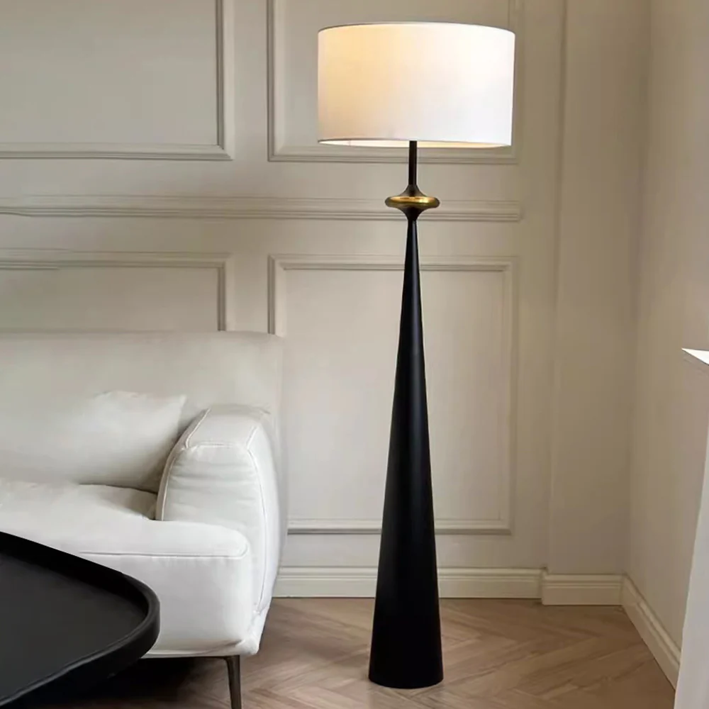 Japanese Simple Fabric Standing Lamp - Image 5