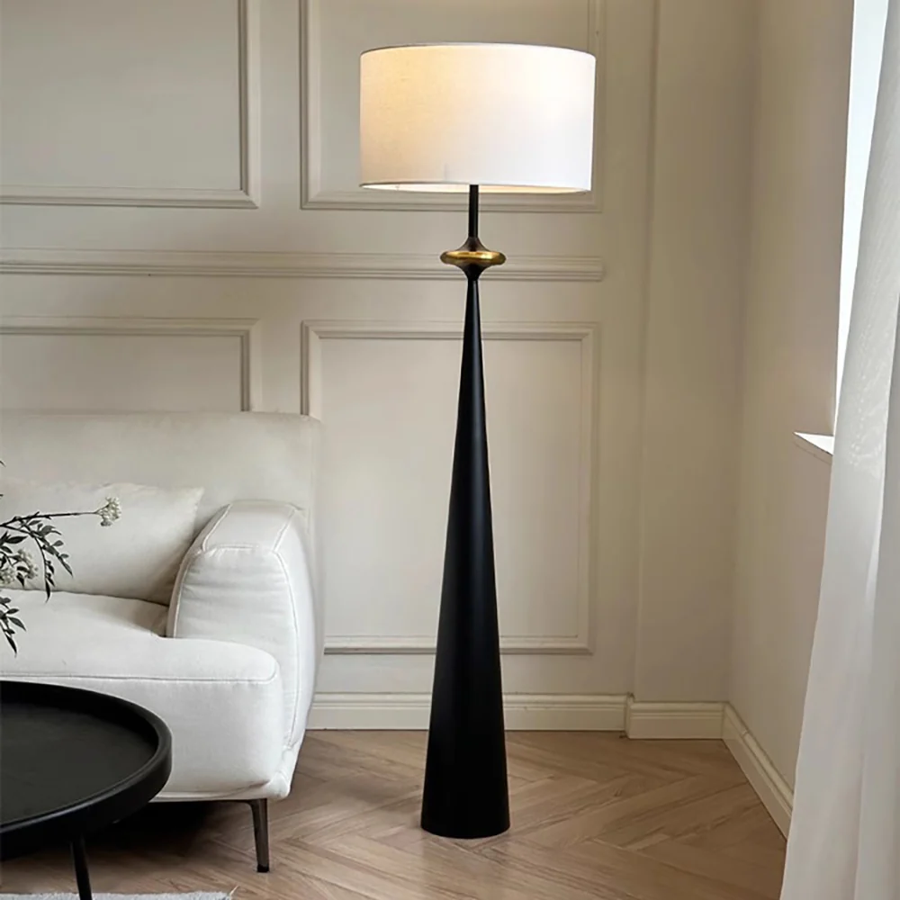 Japanese Simple Fabric Standing Lamp - Image 7
