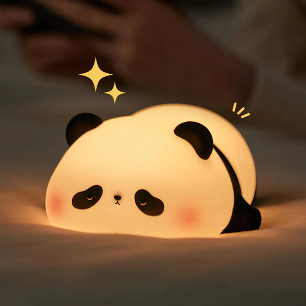 Panda Led Silicone Bedroom Night Light Table Lamp - Image 2