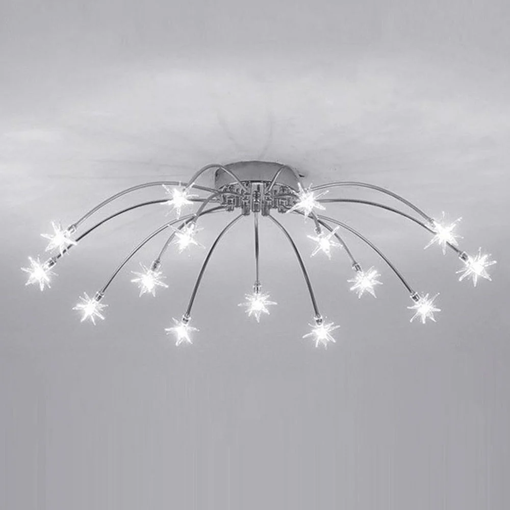 Luxury Star Glass Bedroom Ceiling Light - Image 32