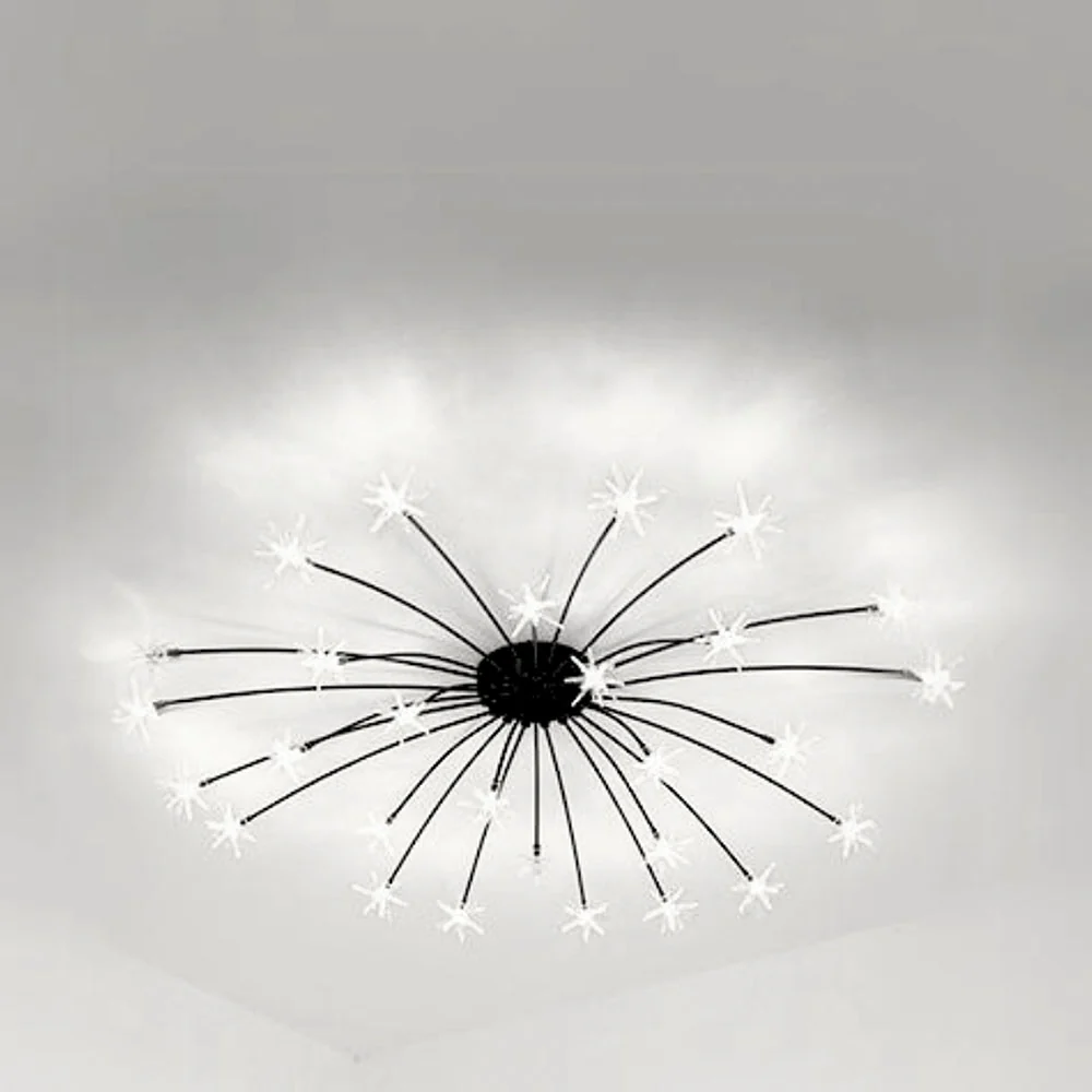 Luxury Star Glass Bedroom Ceiling Light - Image 36