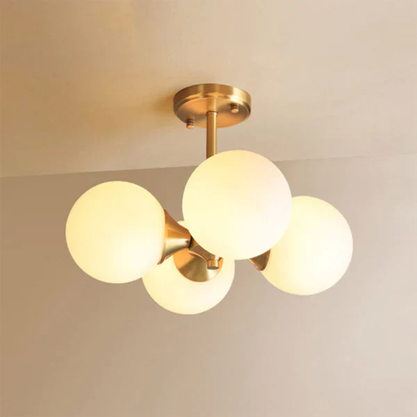 LED Glass Ball Ceiling Lamp - Image 4