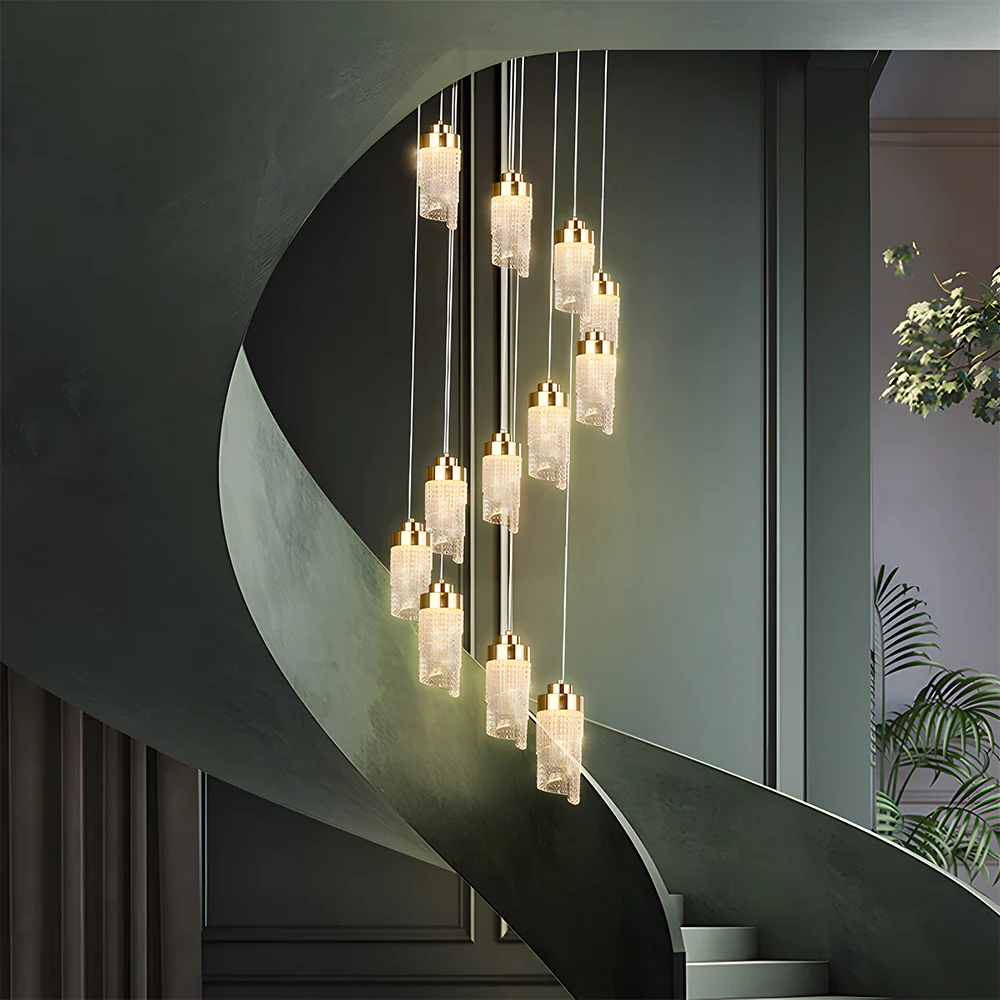 Luxurious Contemporary Acrylic Living Room LED Pendant Lights - Image 15