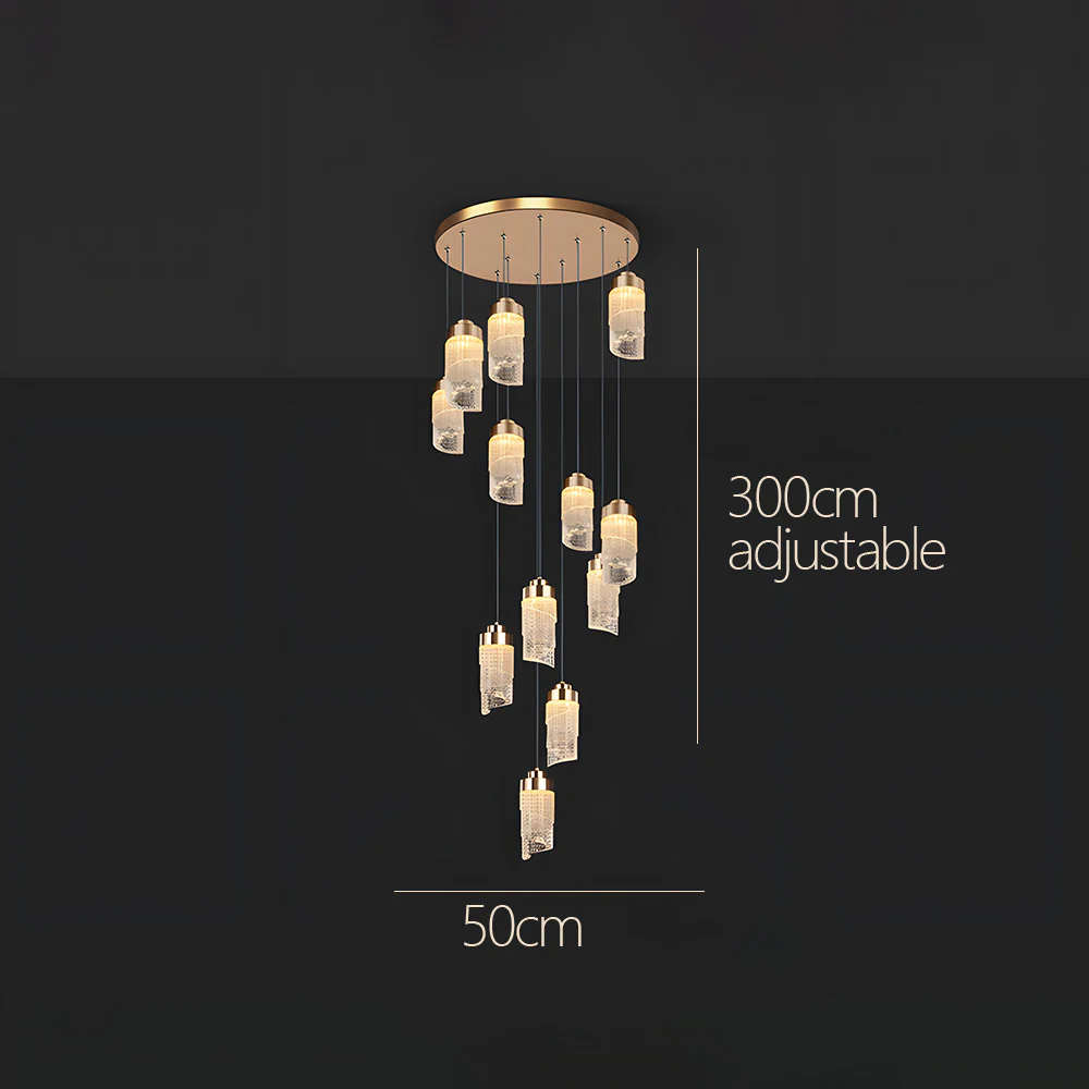 Luxurious Contemporary Acrylic Living Room LED Pendant Lights - Image 20