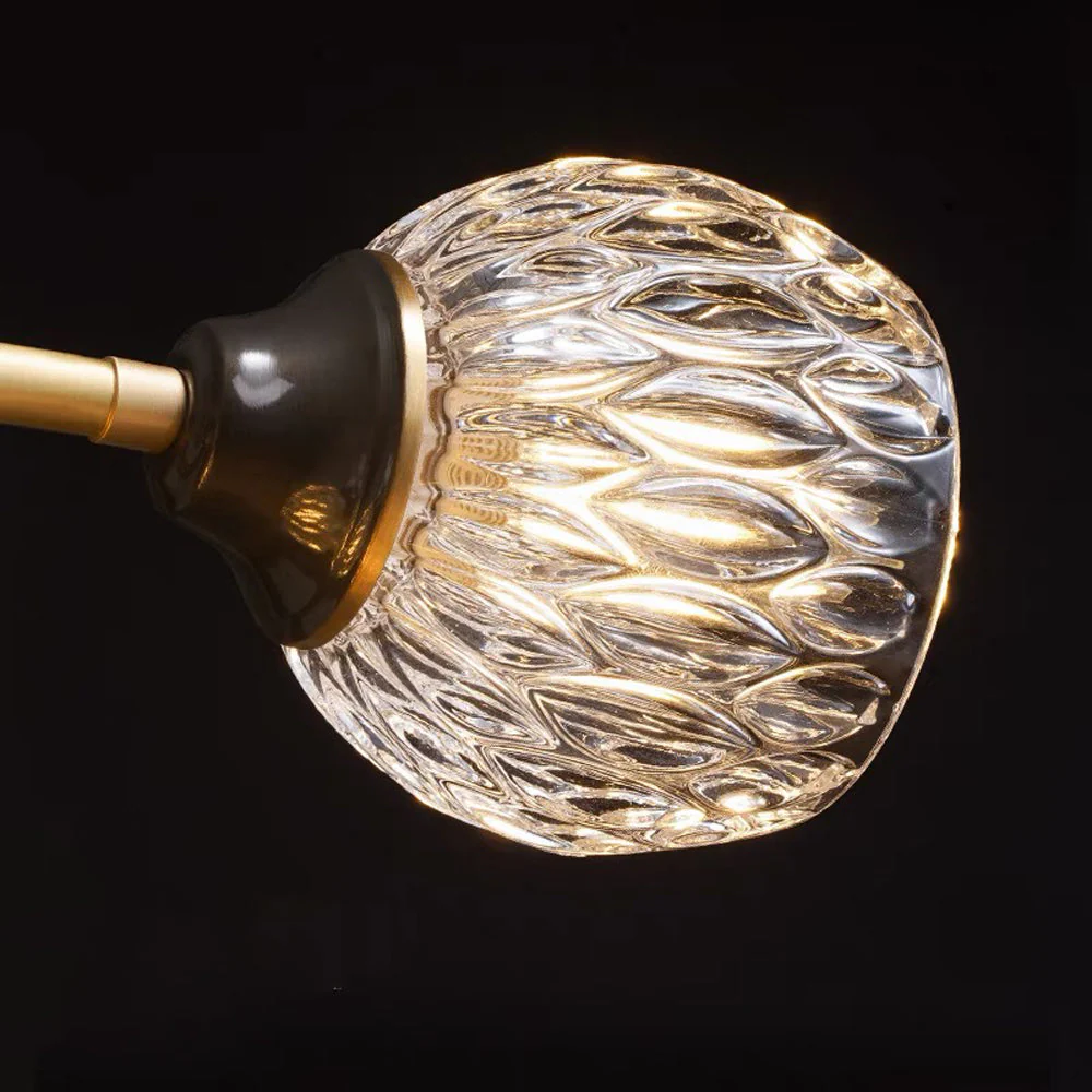 Luxury Copper Semi Flush Ceiling Light - Image 5