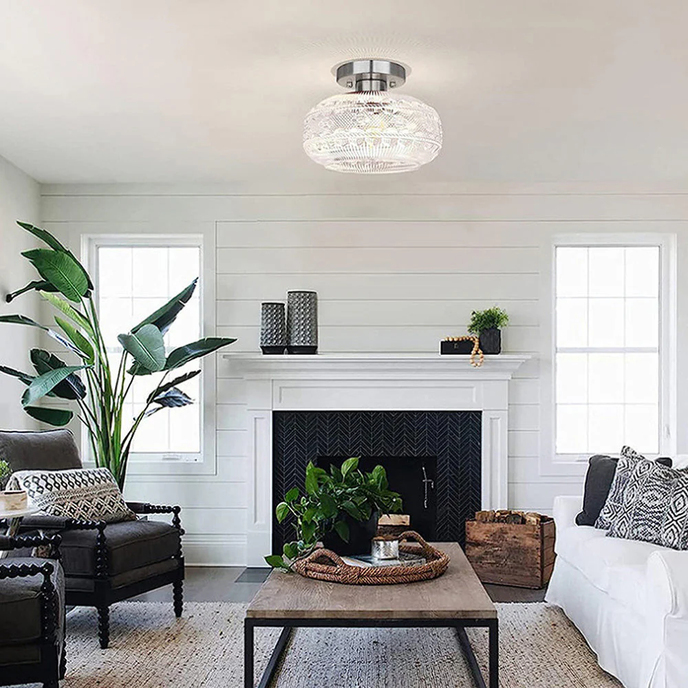 Luxury Fancy Glass Ceiling Hallway Light - Image 4
