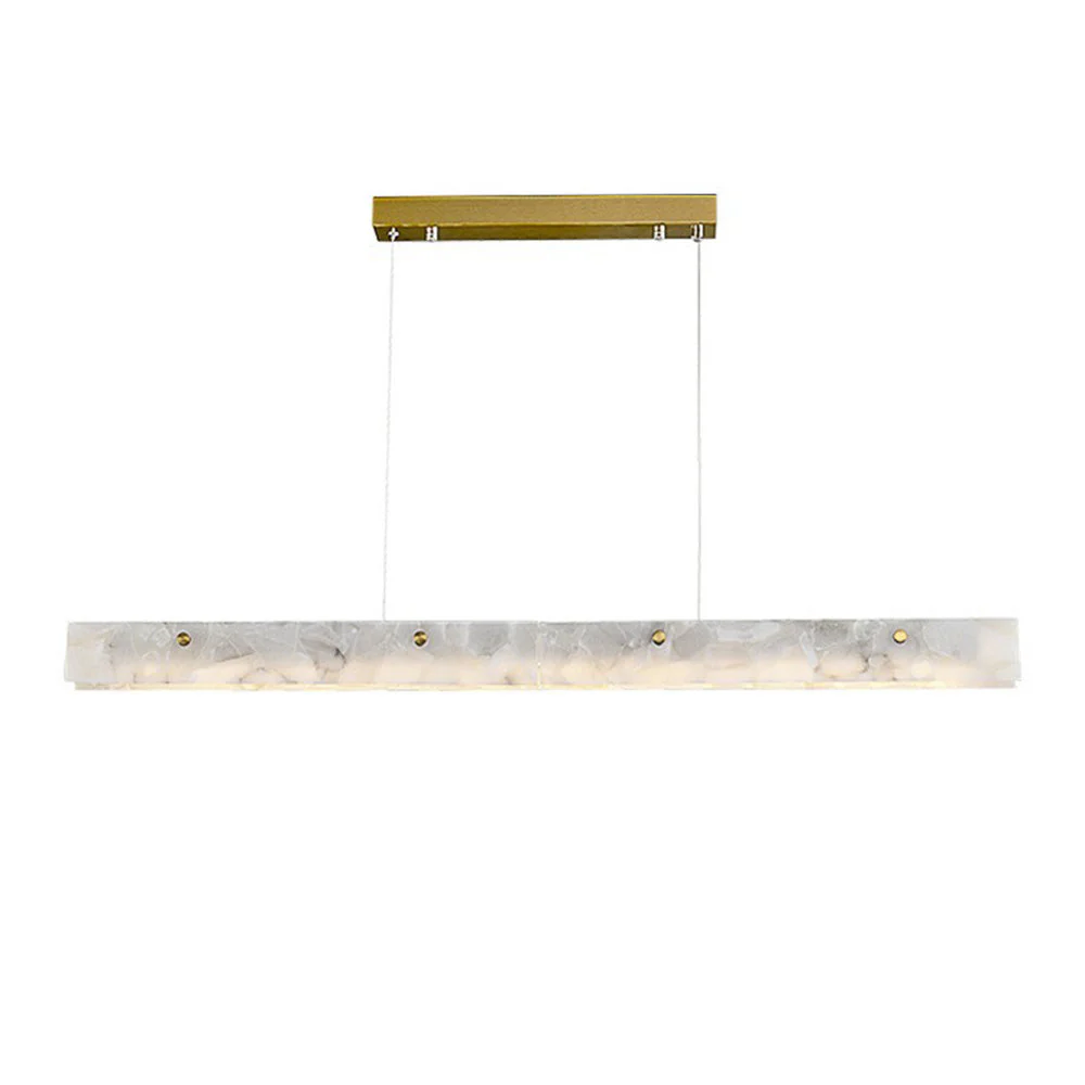 Luxury Marble Long Strip Pendant Light - Image 8
