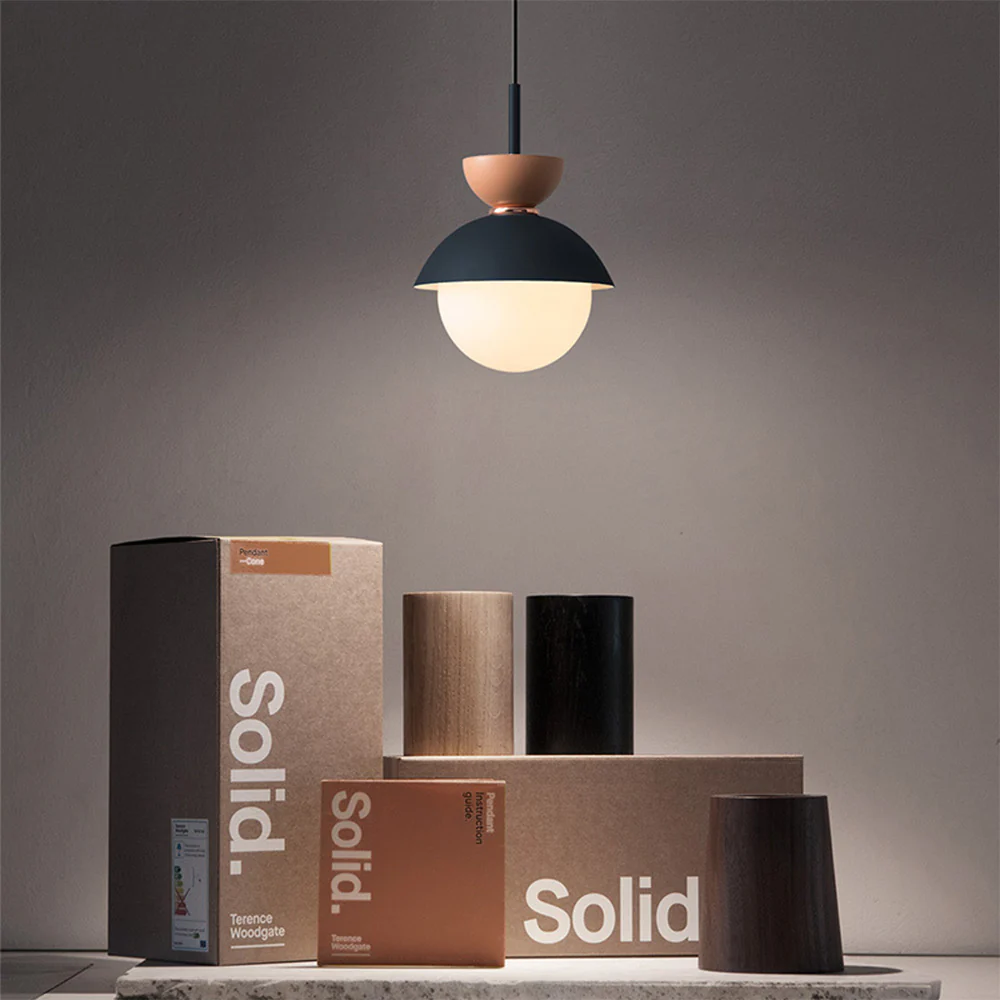 Macaroon Double Heads Metal Pendant Light - Image 8