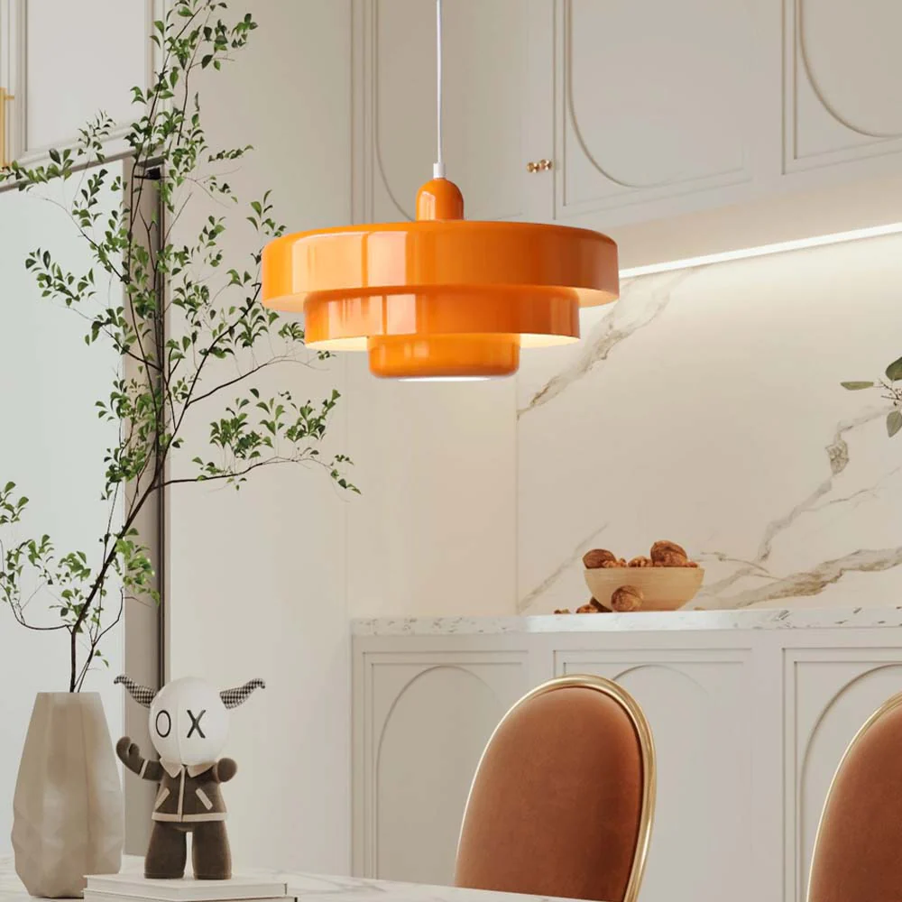 Medieval Bauhaus Iron Ceiling Pendant Light - Image 2
