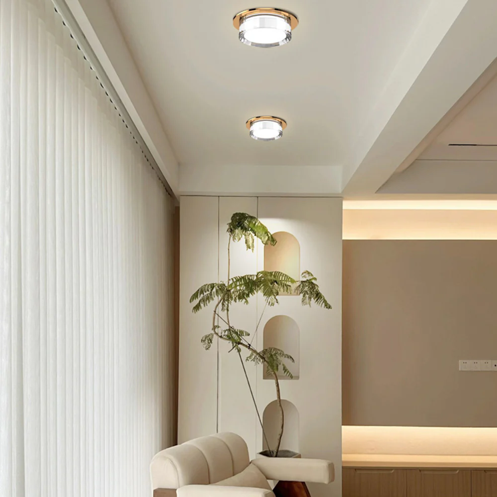 Mini Hallway LED Crystal Ceiling Light - Image 4