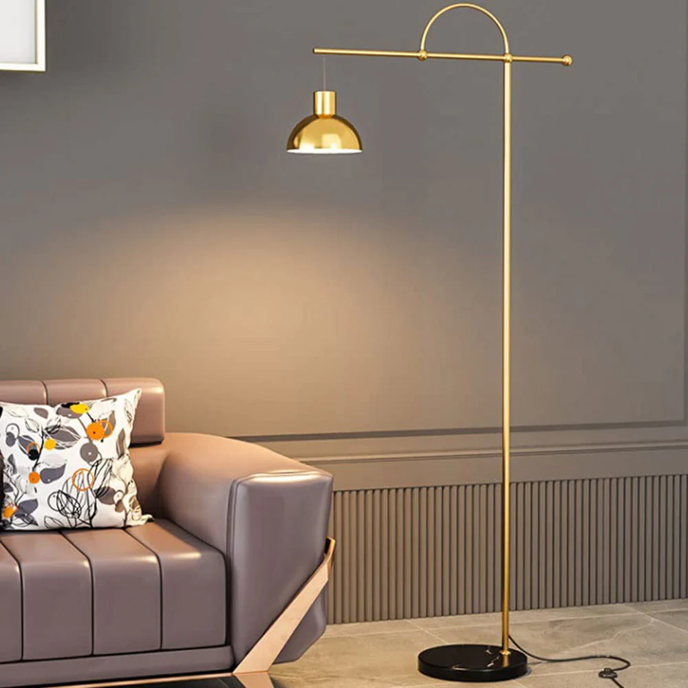 Simple Metal Floor Lamp For Dining Room - Image 3