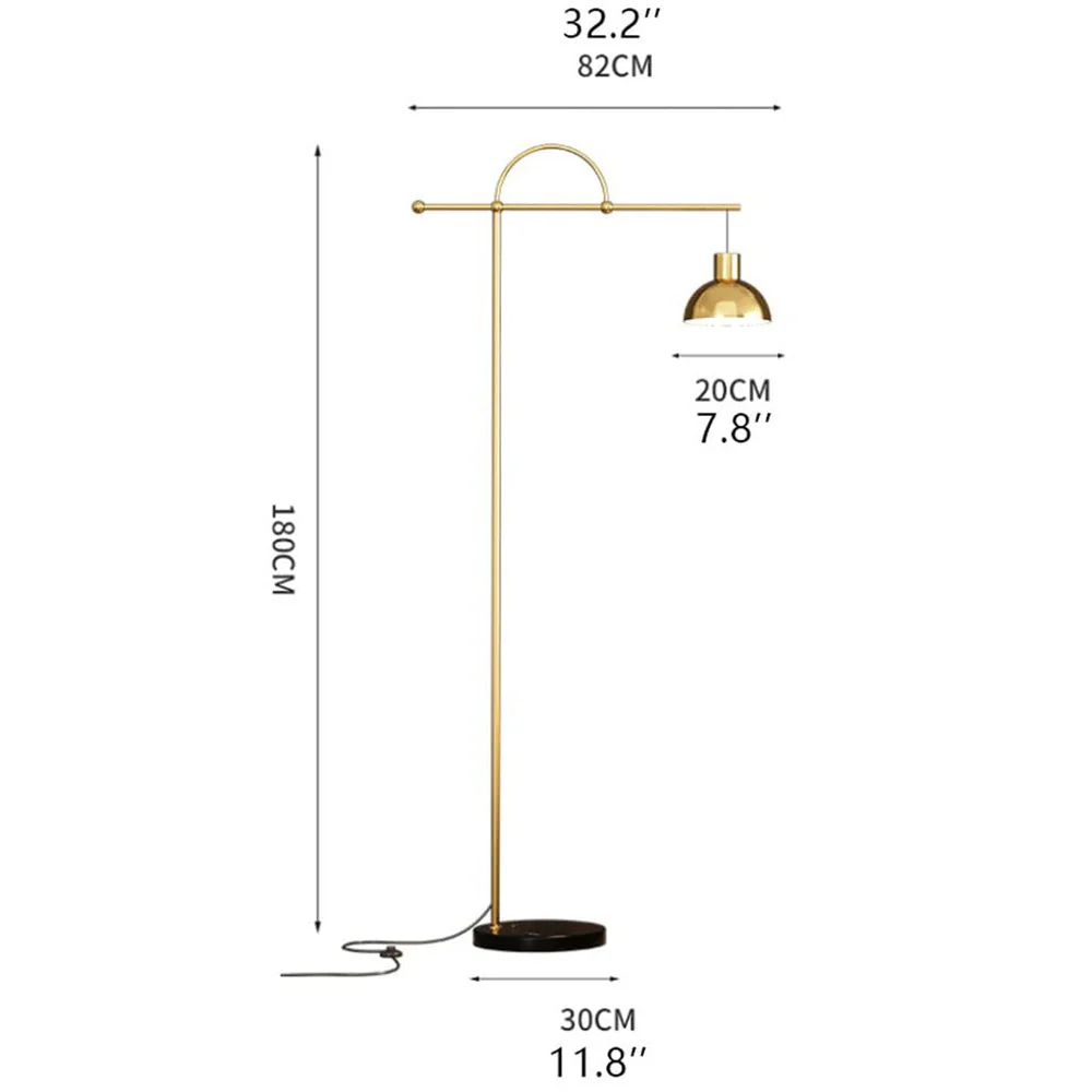 Simple Metal Floor Lamp For Dining Room - Image 7