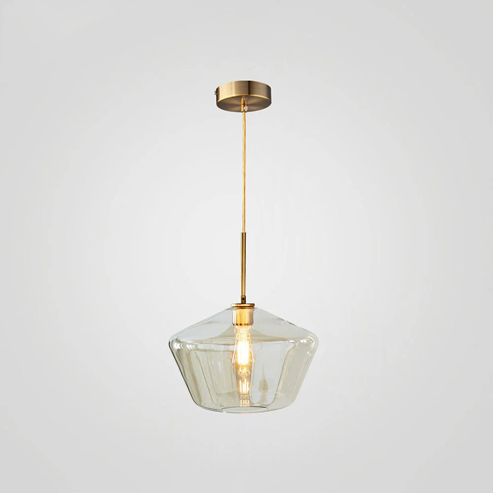 Minimalist Clear Rod Pendant Light - Image 10