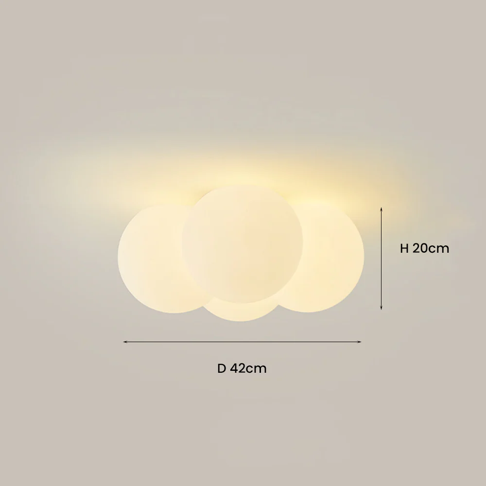 Modern White Cloud Bubbles Ceiling Light - Image 13