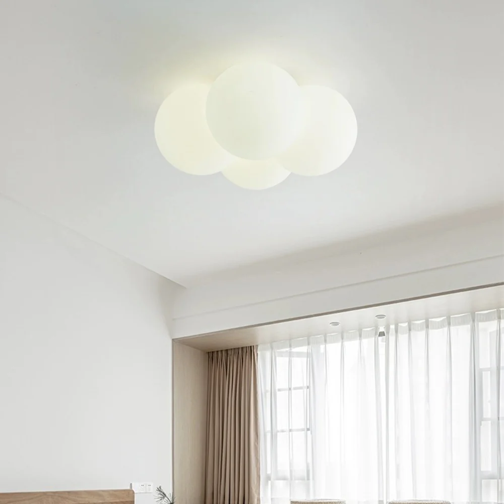Modern White Cloud Bubbles Ceiling Light - Image 4