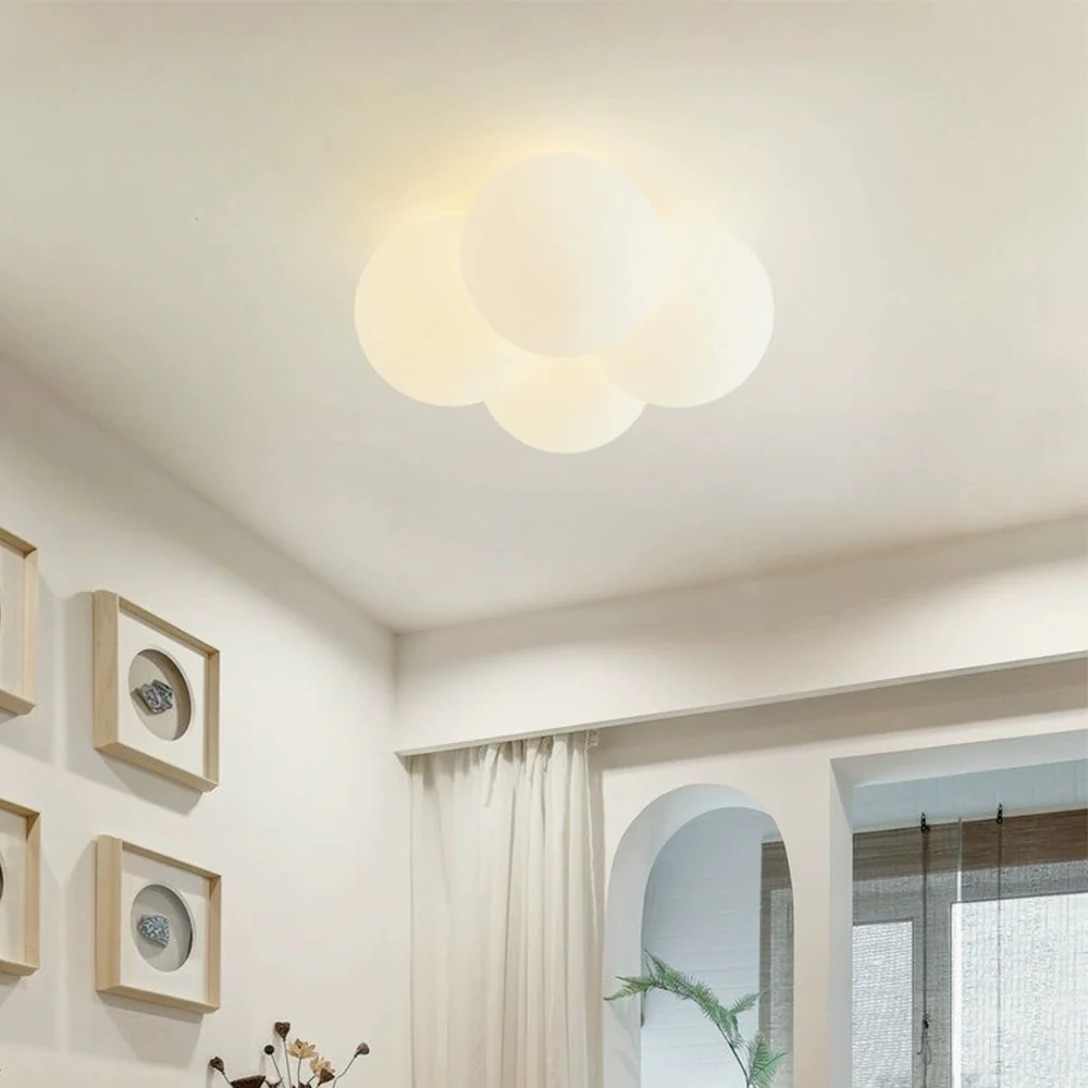 Modern White Cloud Bubbles Ceiling Light - Image 5