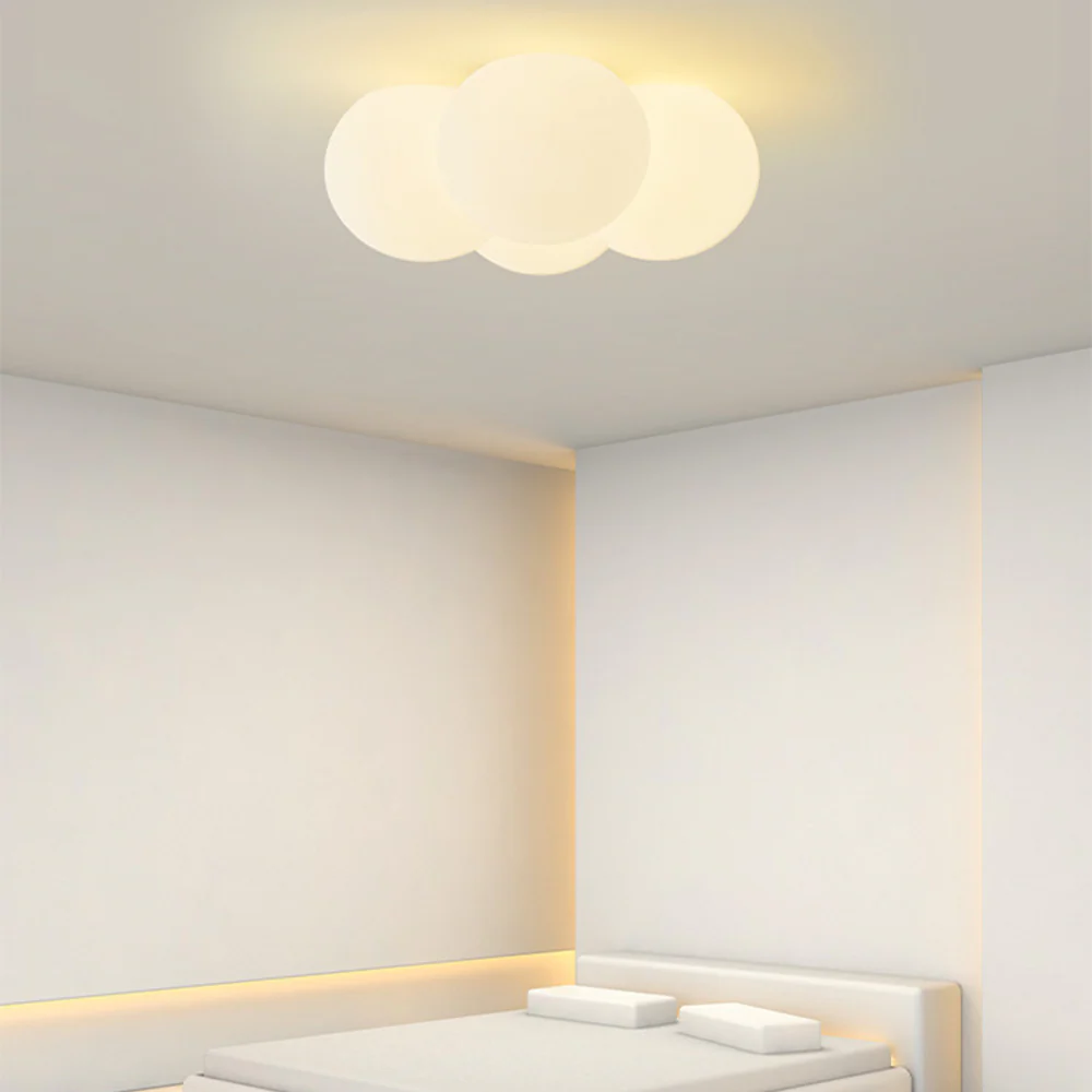Modern White Cloud Bubbles Ceiling Light - Image 8