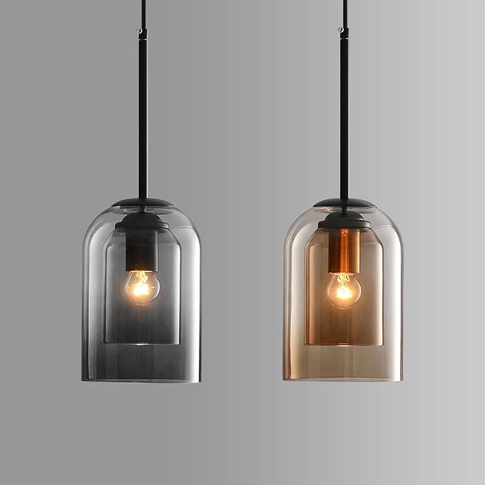 Minimalist Double Layer Small Pendant Light - Image 2