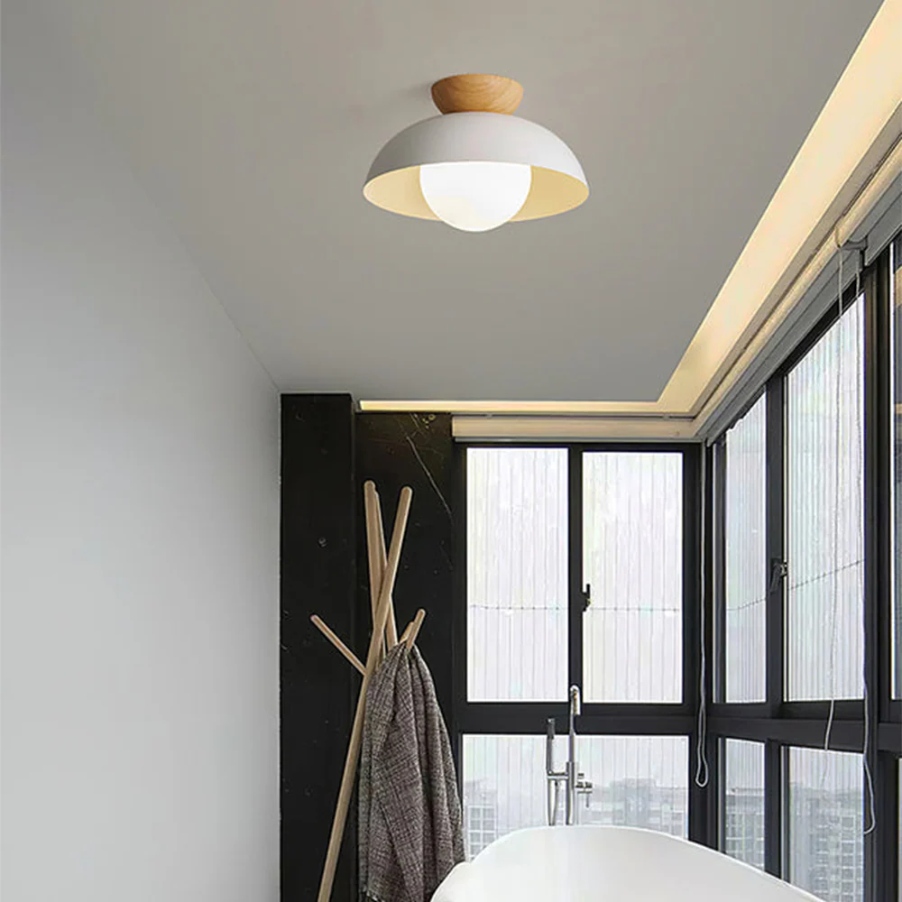 Minimalist Eco-friendly Metal Ceiling Light - Image 4