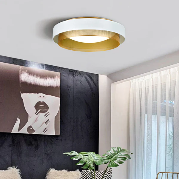 Minimalist LED Ceiling Light Flush Mount Panel Ceiling Lamp for Bedroom - Image 8