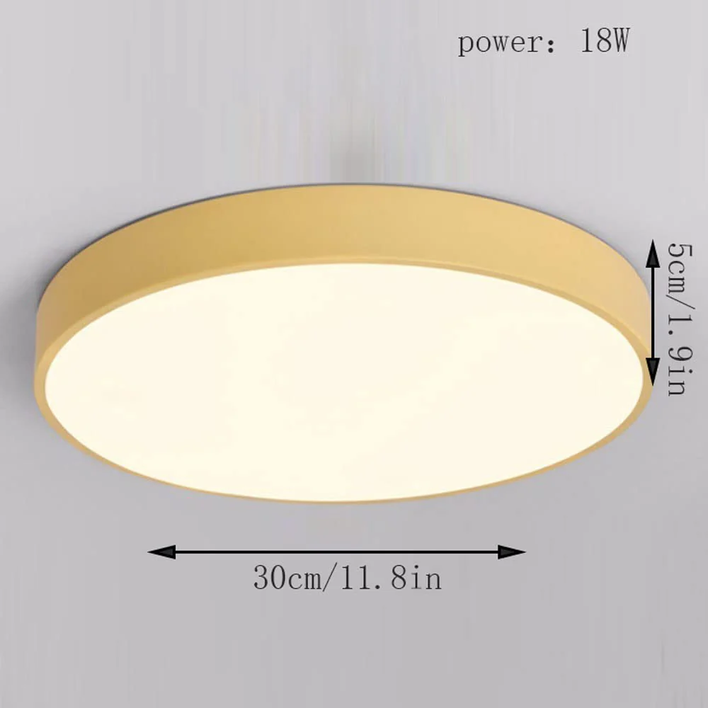 Minimalist Modern Round Flush Ceiling Lights - Image 13