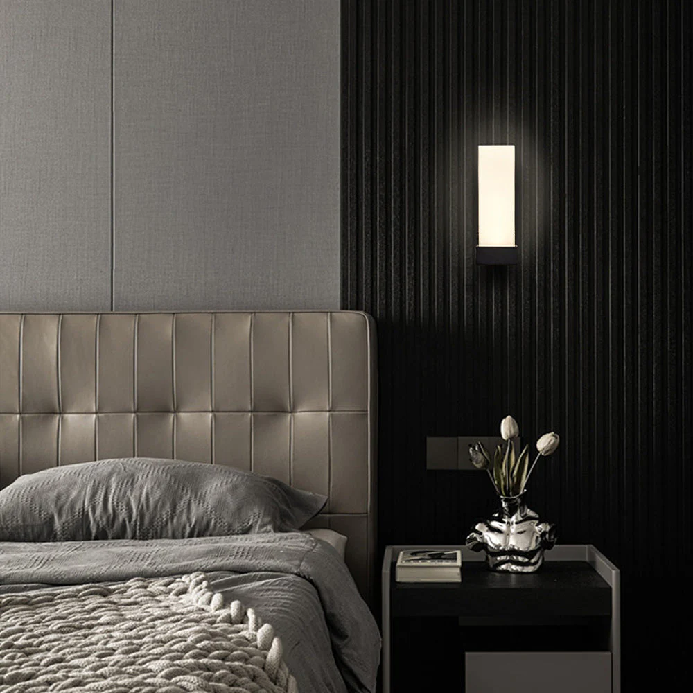 Minimalist Prismatic Metal Wall LED Light