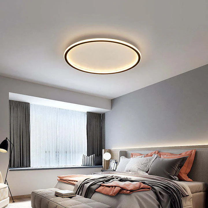Minimalist Ultra-thin Adjustable Round Ceiling Light - Image 3