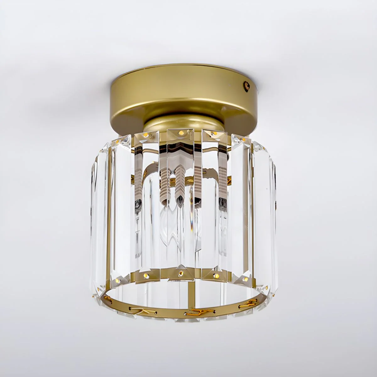 Modern 1-Light Black Hallway Ceiling Light - Image 24
