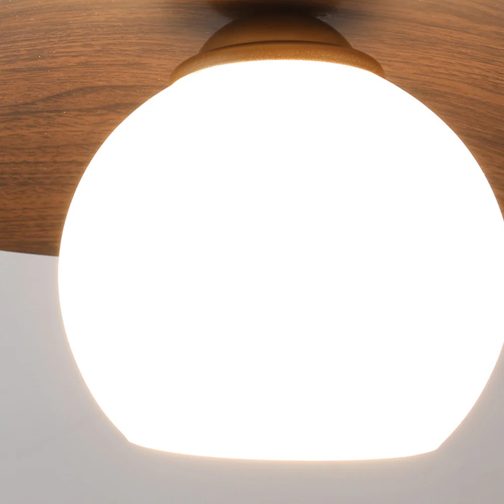 Modern Natural Wood Bedroom Ceiling Lamps - Image 14