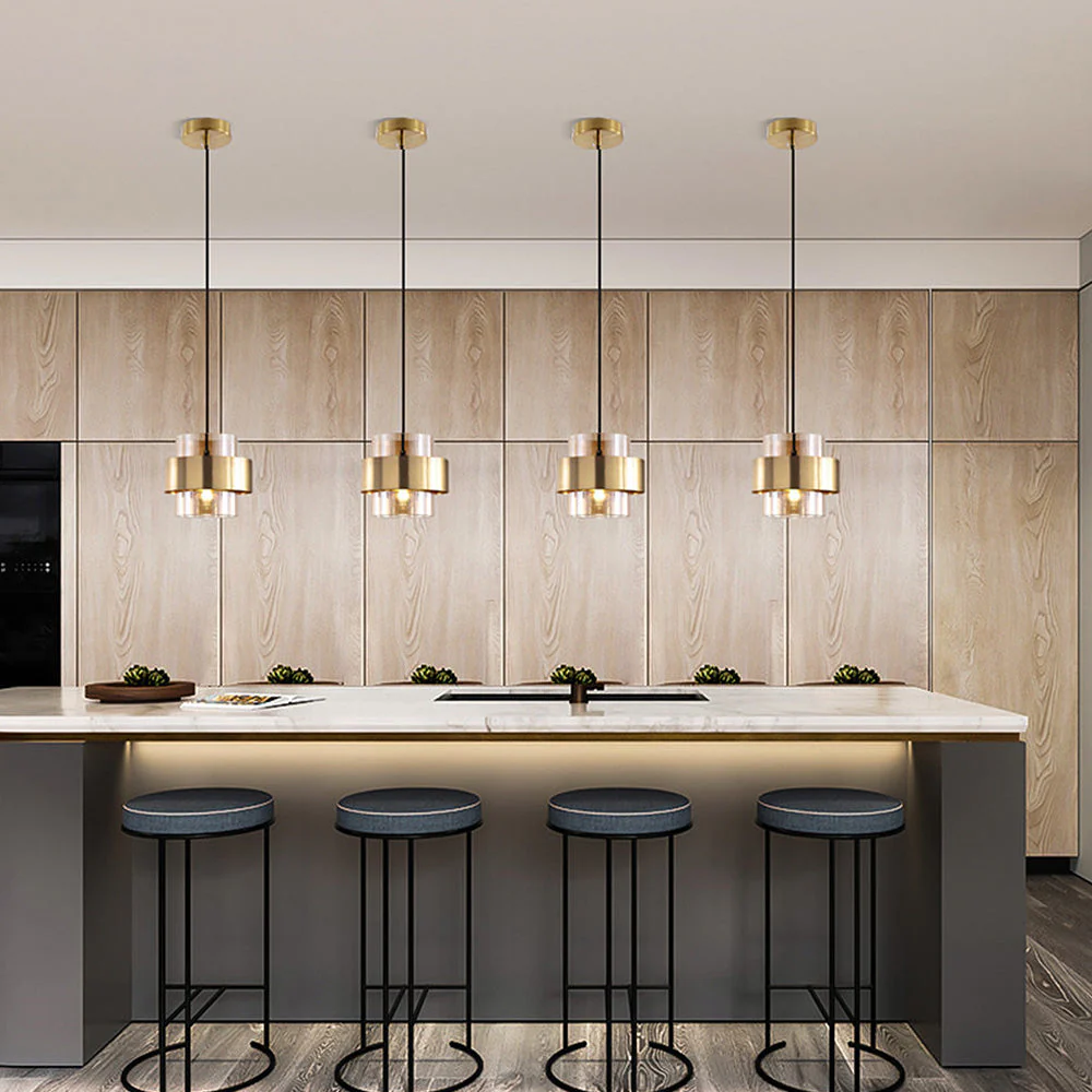 Modern Classic Glass Pendant Light - Image 15