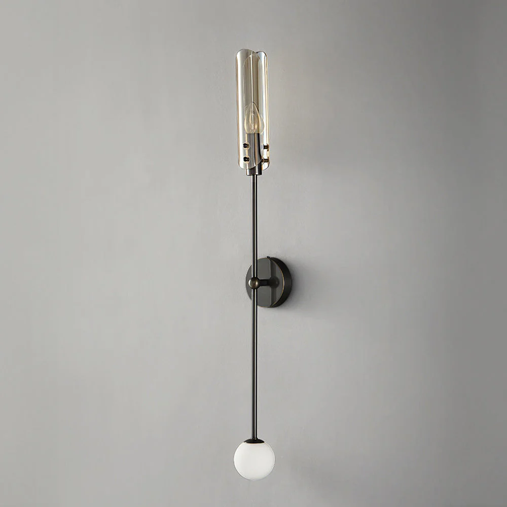 Modern Double Head Long Copper Wall Light - Image 3