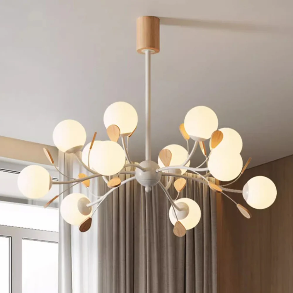 Modern Firefly Glass Chandelier - Image 6