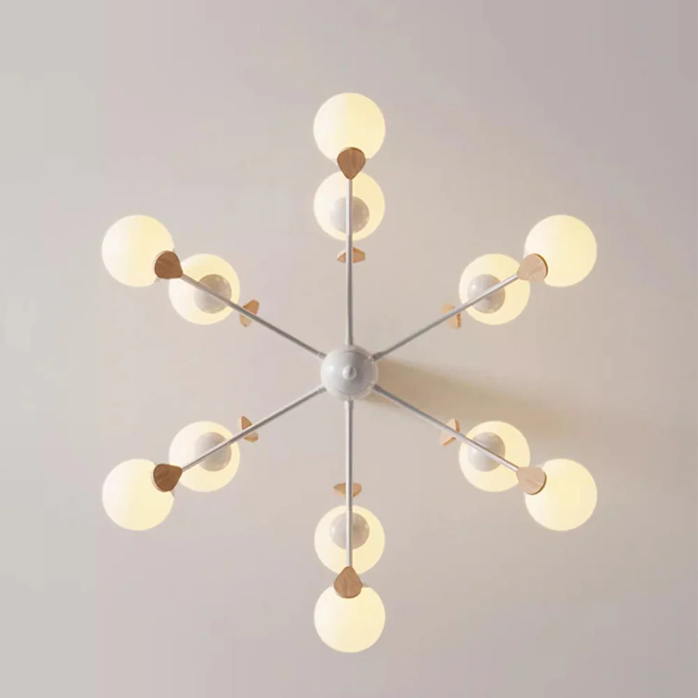 Modern Firefly Glass Chandelier - Image 8