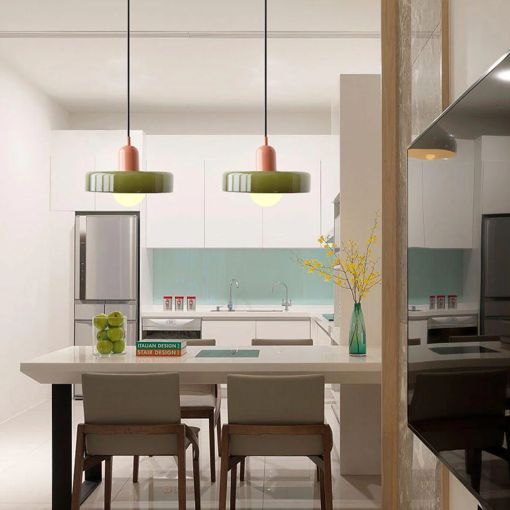 Modern Glass Pendant LED Light - Image 14