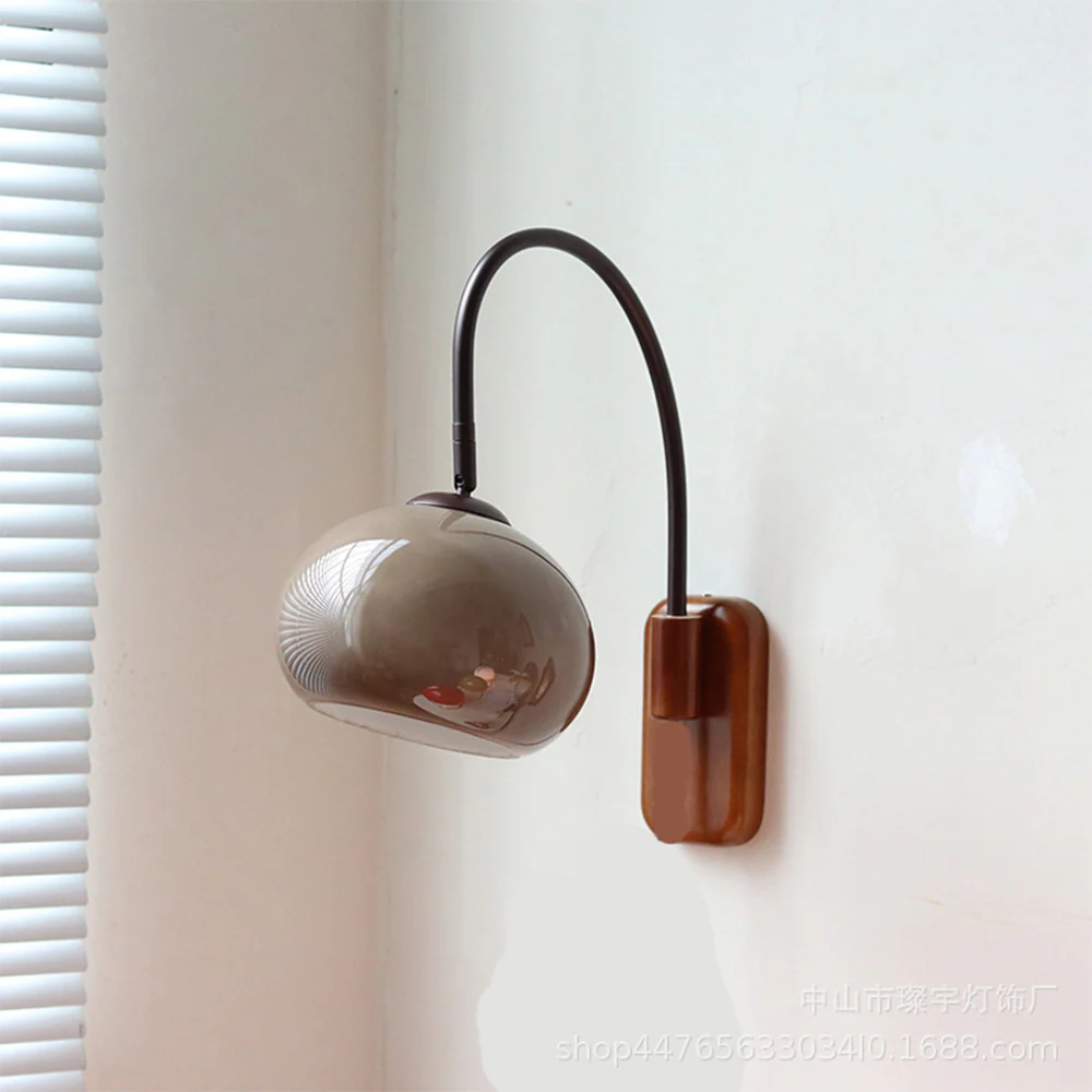 Modern Indoor Wood Wall Sconce - Image 3
