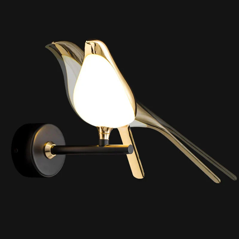 Modern Led Golden Bird Hallway Wall Light - Image 13
