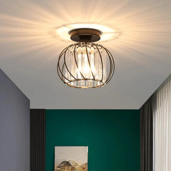 Modern Luxury Glass Hallway Ceiling Light - Image 3