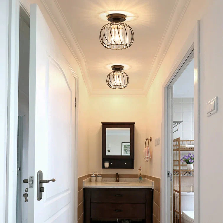 Modern Luxury Glass Hallway Ceiling Light - Image 4